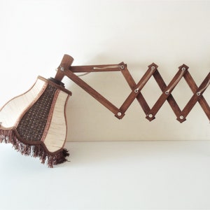 Wooden scissor lamp - Etsy 日本