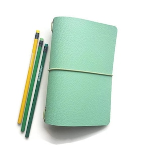 Travelers Notebook, midori, Planner Cover, Fauxdori, B6 size, Midori Cover, TN, Vegan , Travel Journal, Notebook Cover, TN cover, bujo