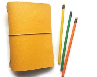 Travelers Notebook, Midori Size, TN Cover, Fauxdori Cover, Planner Cover,  Journal, Vegan Notebook, Travel journal, Personal Organiser