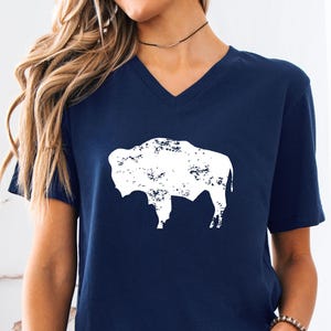 Bison Shirt - Bison T Shirt - Buffalo Shirt - Wyoming Shirt - Bison