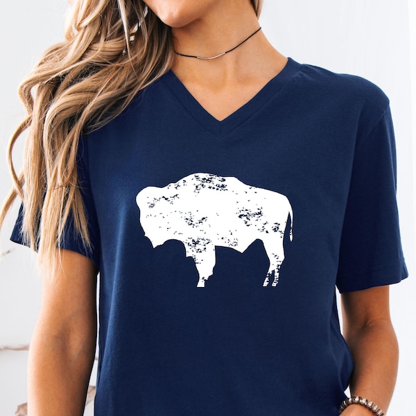 Bison Shirt - Bison Shirt - Büffel Shirt - Wyoming Shirt - Bison