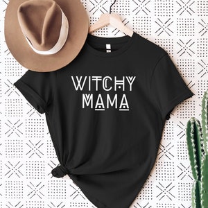 Witchy Mama Shirt | Halloween Shirt, Witch Shirt, Mom Halloween Shirt, Mama Shirt, Mom Shirt for Halloween, Funny Mama Shirt, Witch Mama