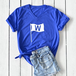 Chicago Shirt - Chicago Win Flag - Chicago T-shirt - Baseball Shirt - Unisex