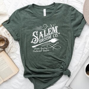 Salem Broom Company Shirt | Halloween Shirt, Salem Witch Shirt, Halloween T-Shirt, Cute Halloween Shirt, Funny Halloween Shirt