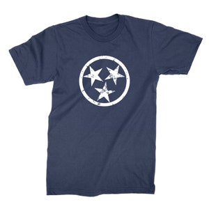 Stars Shirt - Tennessee Shirt - Stars T Shirt - Tennessee Tri Stars