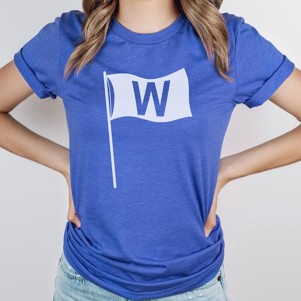 Chicago T-shirt | Chicago Shirt | Chicago Win Flag | Baseball Shirt | Unisex