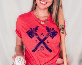 Atlanta Shirt | ATL Shirt - Atlanta Georgia -  Atlanta Baseball Shirt - Atlanta Gameday Shirt