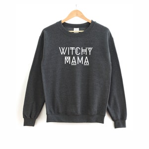 Witchy Mama Sweatshirt | Halloween Shirt, Halloween Sweatshirt, Mom Halloween Shirt, Mama Shirt, Mom Shirt for Halloween, Funny Mama Shirt