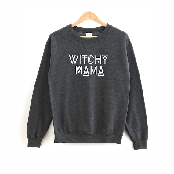 Witchy Mama Sweatshirt | Halloween Shirt, Halloween Sweatshirt, Mom Halloween Shirt, Mama Shirt, Mom Shirt for Halloween, Funny Mama Shirt