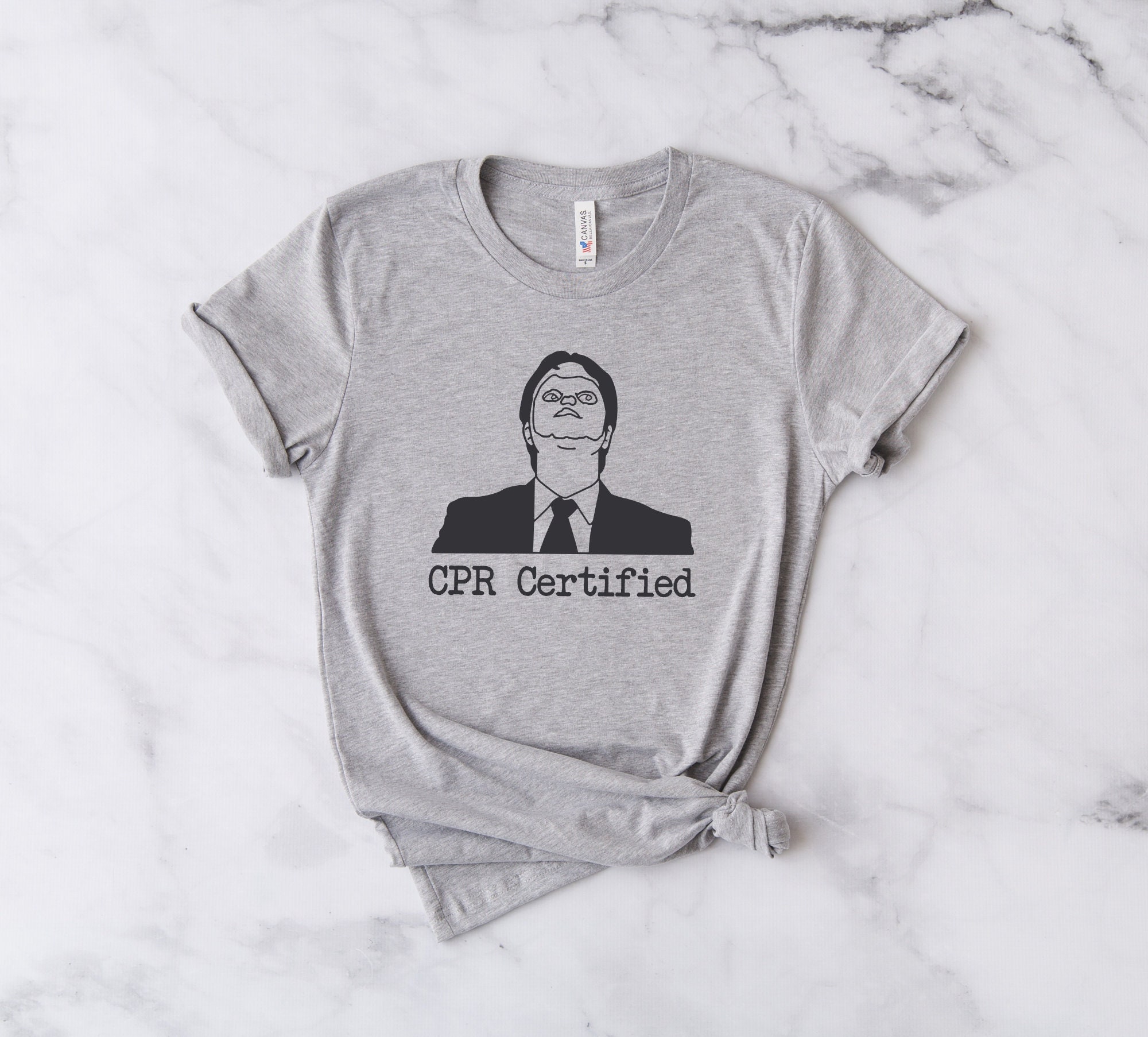 Cpr certified the office shirt Clearance