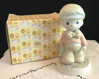 1987 主よ、私を助けて、合格させてください 廃盤 プレシャス モーメンツ フィギュア