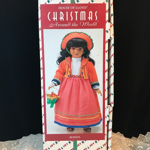 House of Lloyd Christmas Around the World Dolls - Etsy