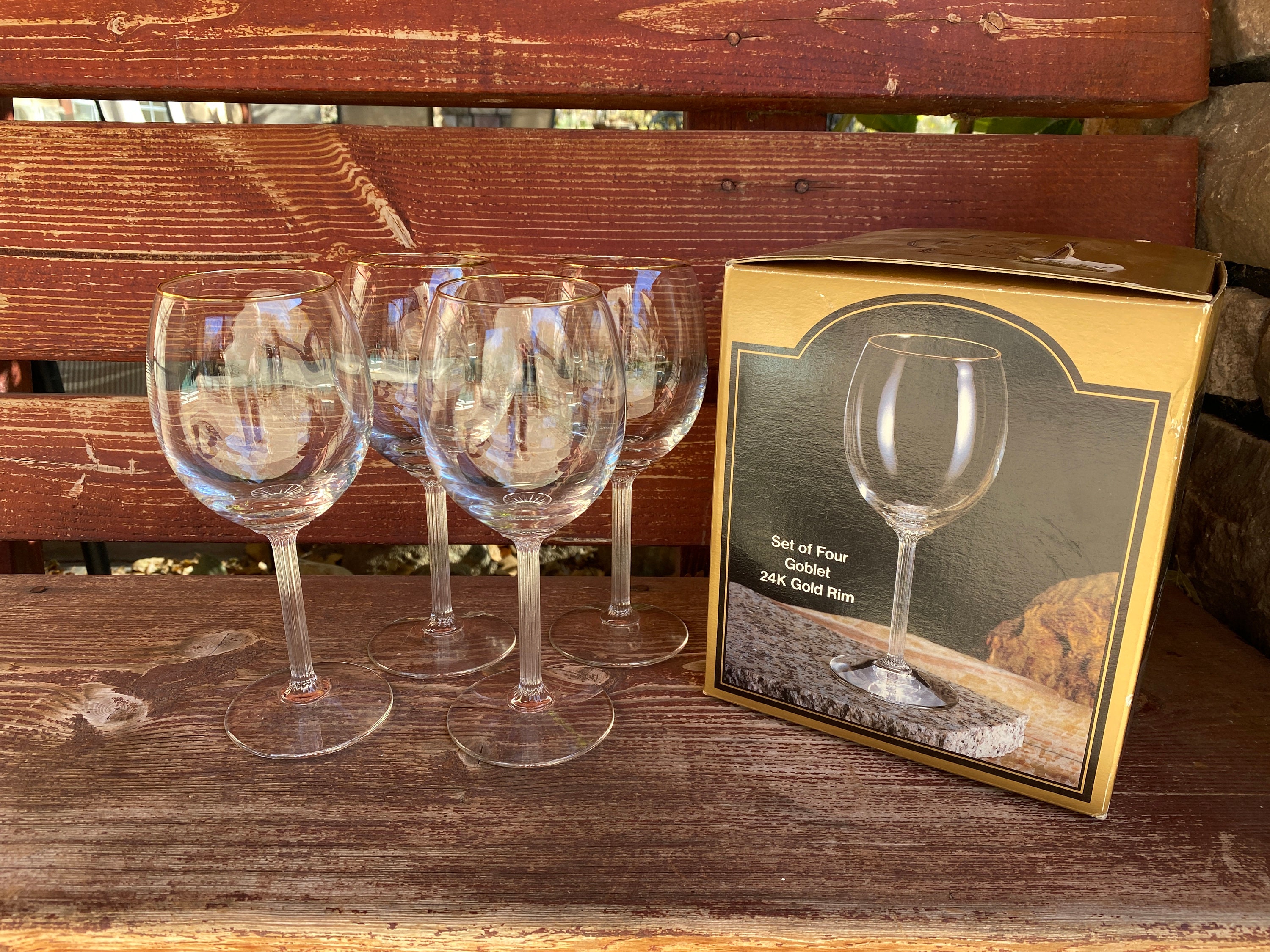 Corporate Twin Gift Box Set - 360ml Wine Glasses