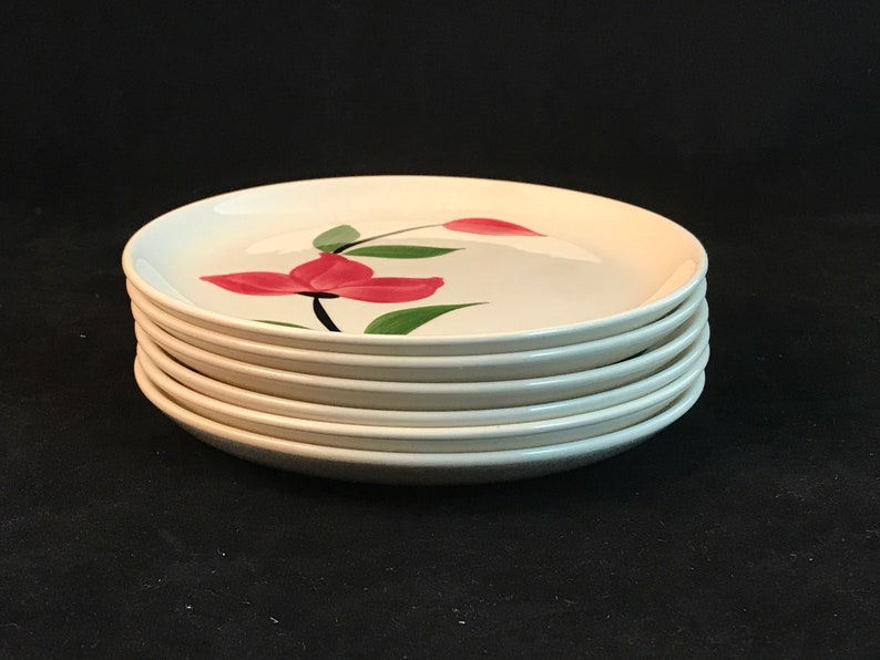 Stetson Meadow Rose 6 Bread and Butter Plates Set of 6