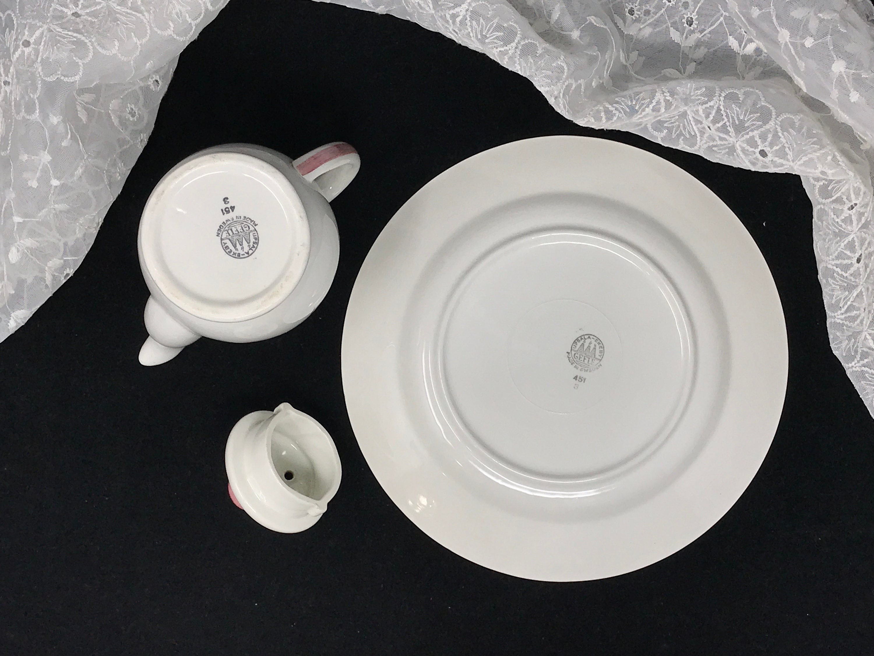 Group of Rare GEFLE Upsala Ekeby Sweden 451 Dinnerware Pieces - Etsy