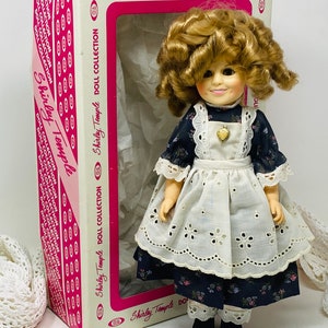 1982 Ideal 12&quot; Shirley Temple Doll - The Littlest Rebel - in Original Box