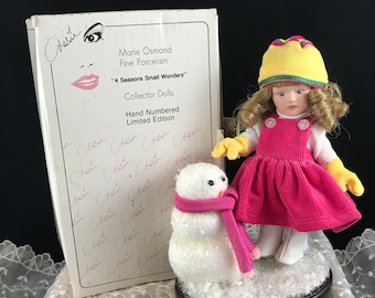 MARIE OSMOND Doll Amber Four Seasons Collector Dolls AUTUMN