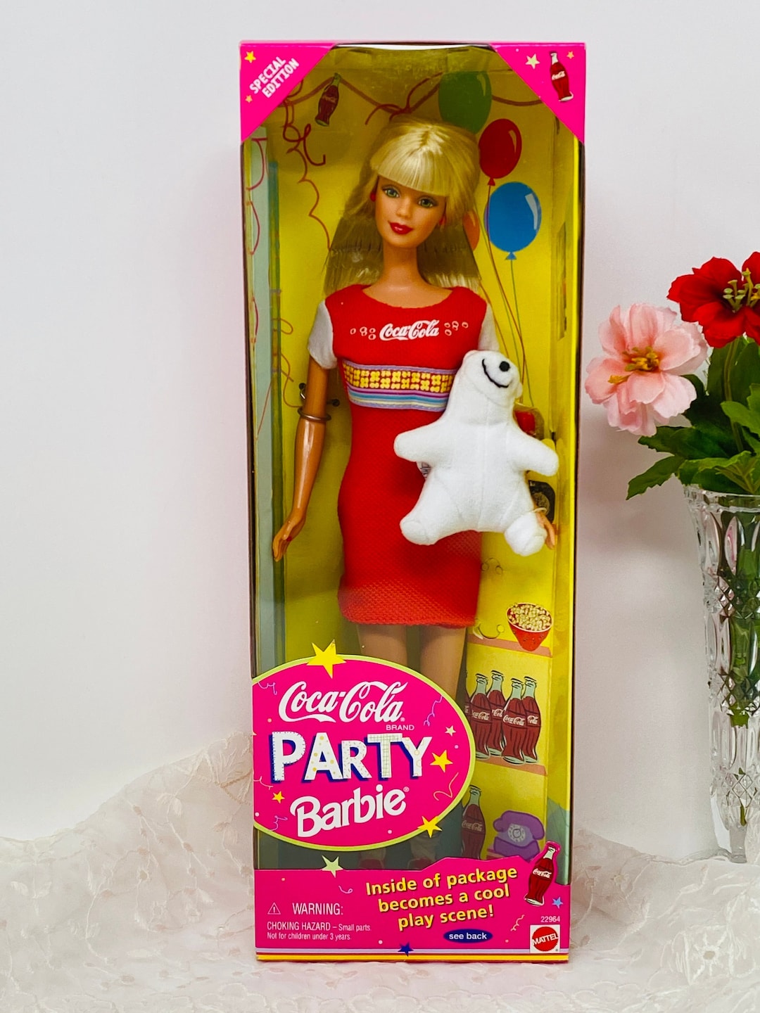 1998 Coca Cola Party Barbie: Special Edition NRFB - Etsy