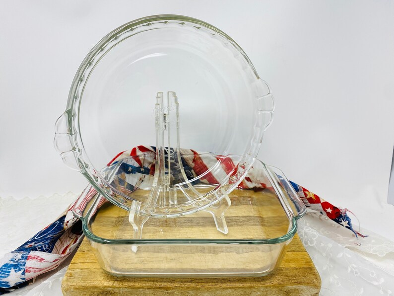 Vintage Pyrex Clear Glass Baking Dishes Select From the Etsy