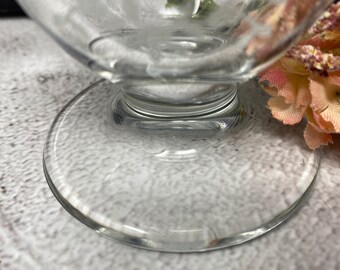 フォストリア メイフラワー クリーマー - 1940 年代の花柄エッチング 
