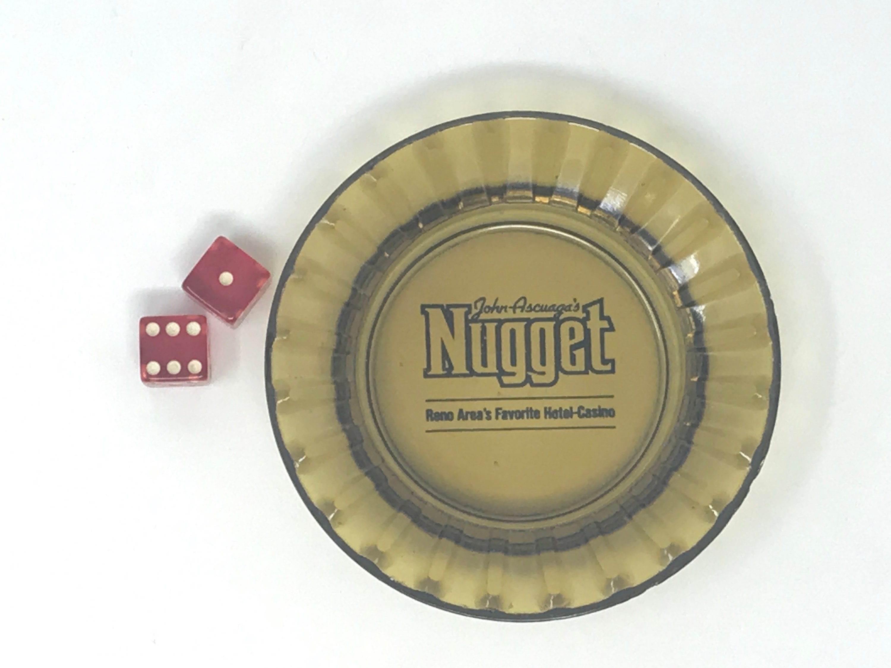 Vintage Collectible Glass Ashtrays From Casinos Resorts and Etsy