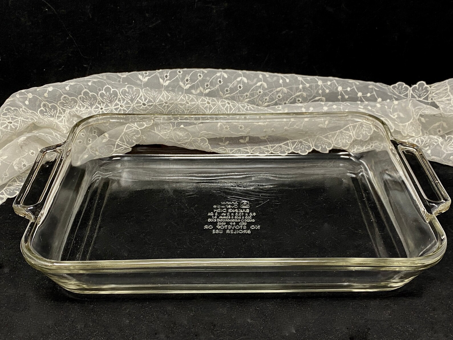 Large Rectangular Glass Baking Dishes Choose From the Anchor Etsy