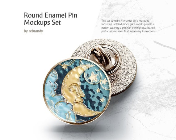 Download Free Round Enamel Pin Mockups Set Circle Lapel Mock Up (PSD) - 58772+ Best Download PSD Mockup ...
