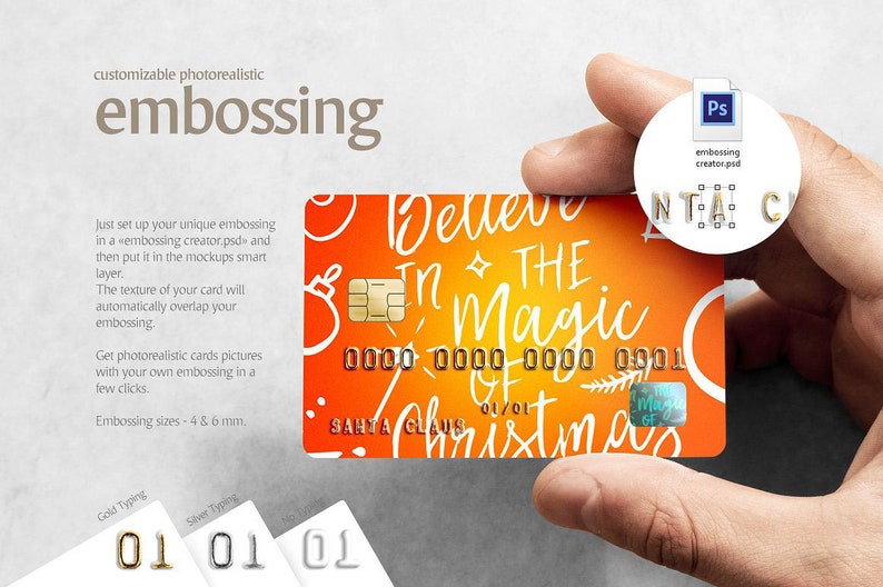 Download Plastic Card CREATOR Credit Card Mockup Gift Card Mock up ...