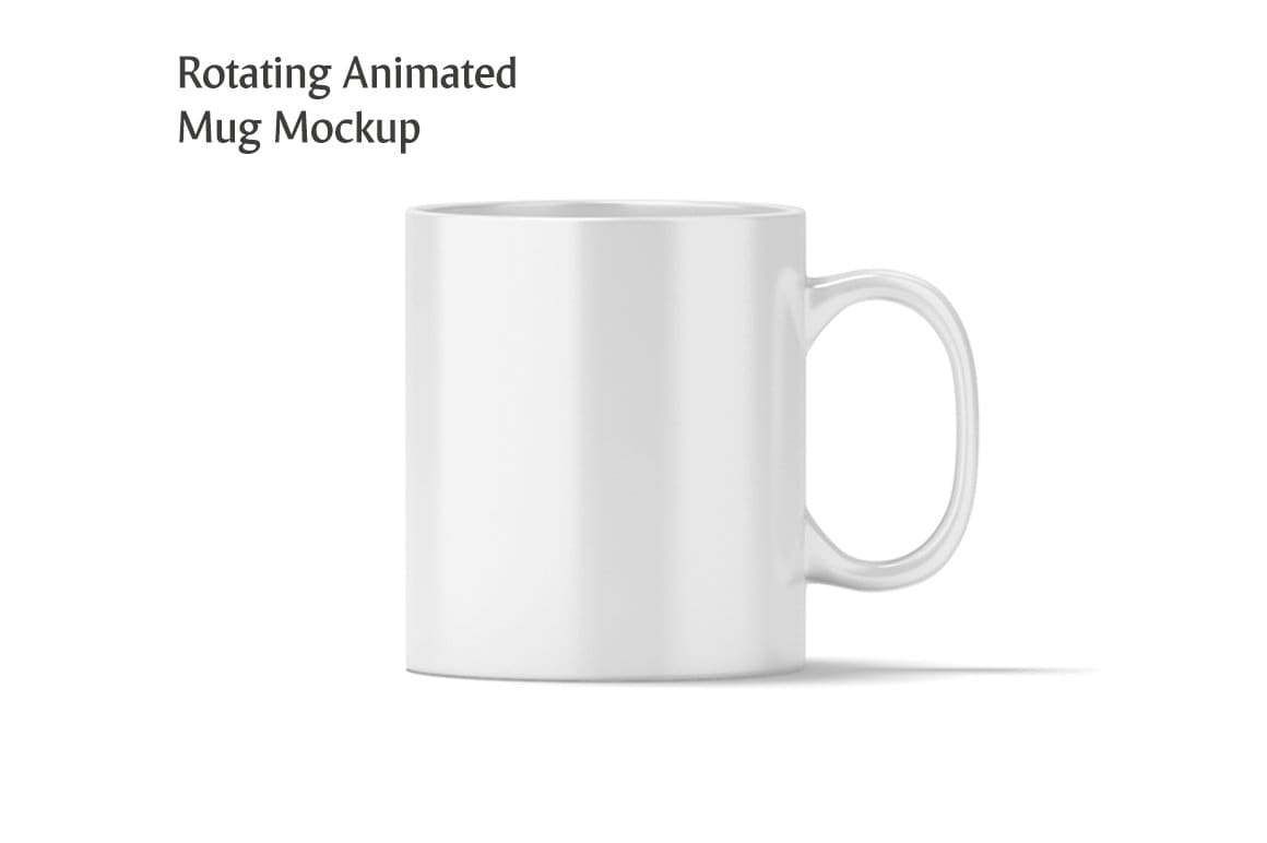 Download Mug Animated Mockup Front View Ceramic Mug Mock Up Coffe Cup Etsy