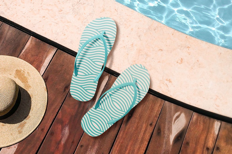 Download Beach Slippers Mockup Flip Flops Mock up Sandals Mock-up ...