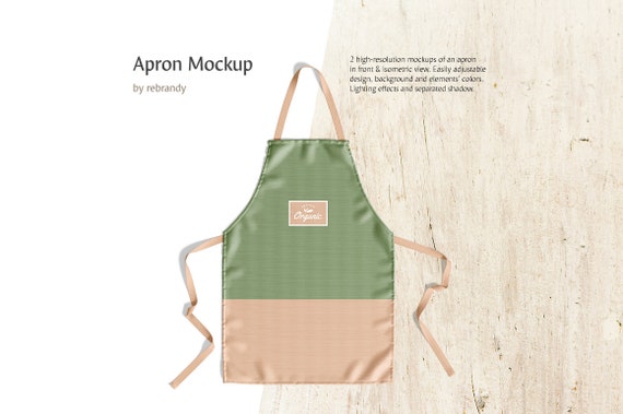 Apron Mockup Etsy