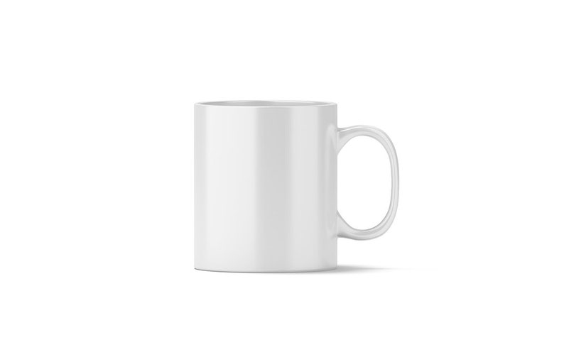 Download Mug Mockup Front View Ceramic Mug Mock up Coffe Cup | Etsy