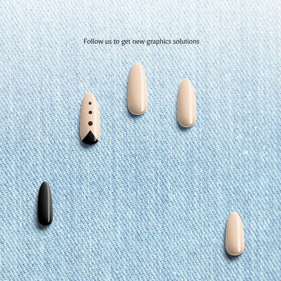 Download Manicure Mockups Set Nailart Manicurist Mock Up Fake Etsy