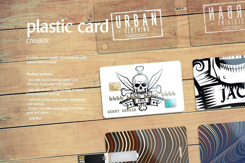 Download Plastic Card CREATOR Credit Card Mockup Gift Card Mock up ...