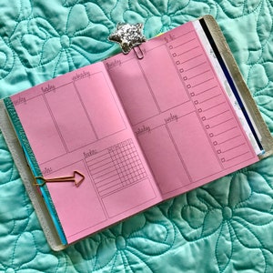 B6 Slim - Weekly Planner Insert - TN