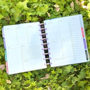 Weekly Planner Happy Planner Insert