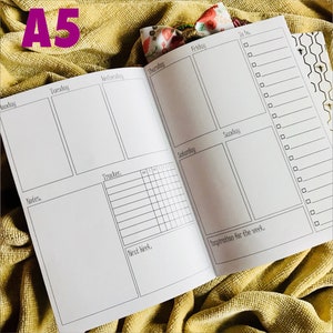 A5 Weekly Planner Insert - TN
