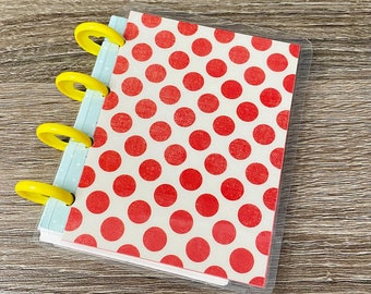 Micro HP Cover - Polka Dot Cover for Micro Happy Planner