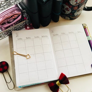 Monthly Planner Insert - TN