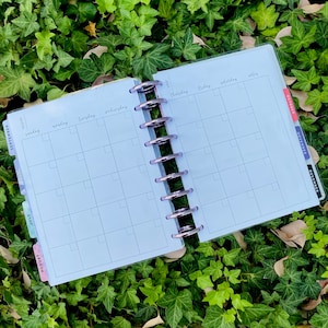 Monthly Happy Planner Insert