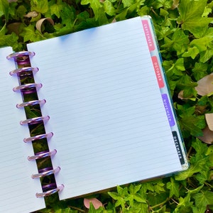 Gefütterte Happy Planner Einlage