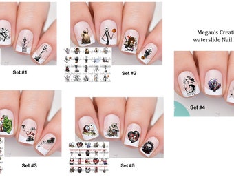 holiday nail art stickers