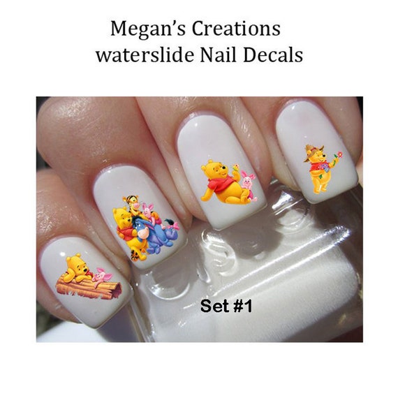 Nail stickers for Winnie the Pooh and friends fans - Lemon8 Search