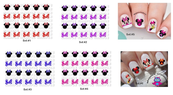 6. "Oh My Disney" Nail Art Stickers by Etsy - wide 1