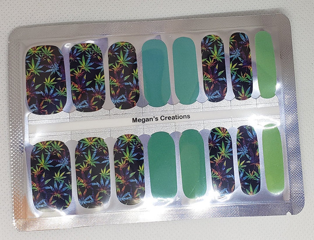 2. "Trendy Cannabis Nail Designs for 2024" - wide 8