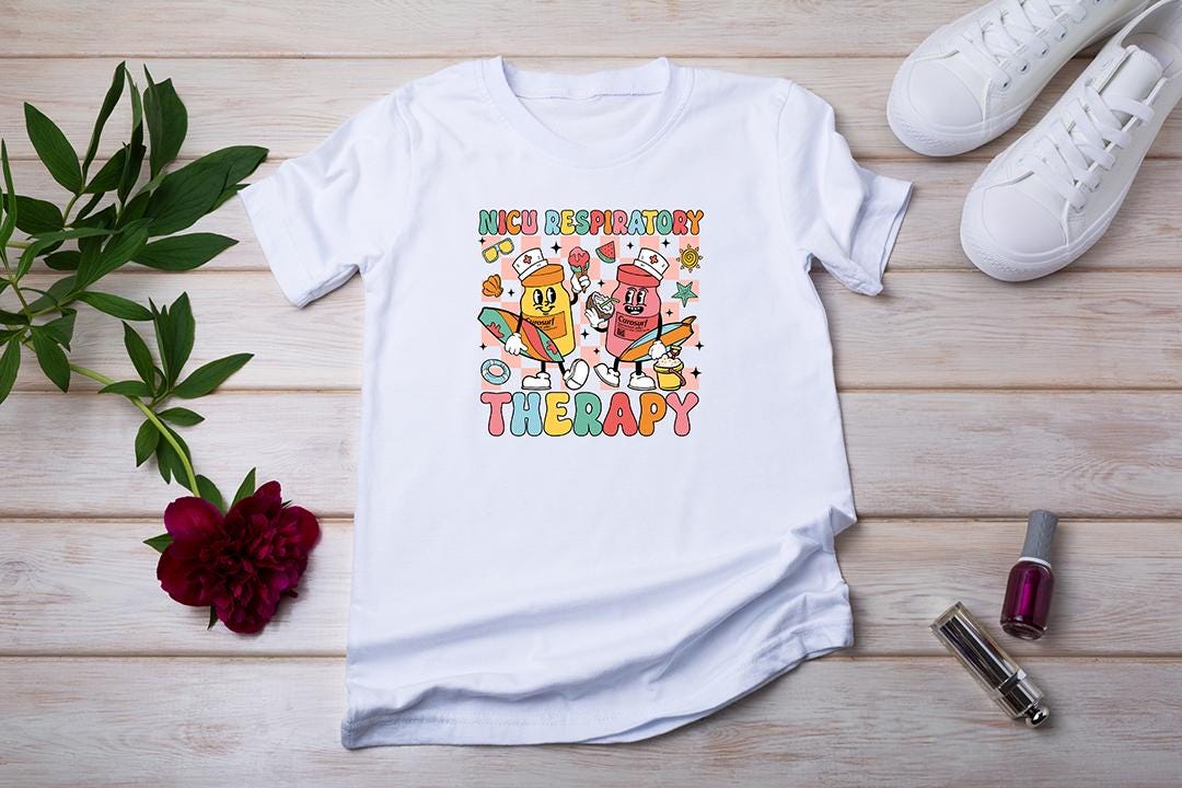 Summer Rrt Nicu Respiratory Therapy Summer Nurse Ready to Press Sublimation ...