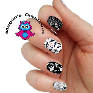 Halloween Design #2 Full Nail Wrap Nail Art Decals
