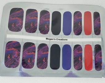 Paint #2 Nagellackswraps - Nagellacksremsor