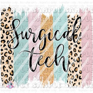 Surgical tech Ready To Press Sublimation Transfer