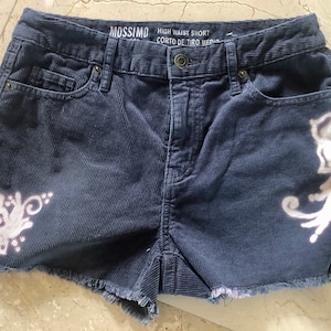Geslizierte Jean Shorts Größe 4